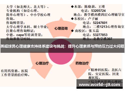 英超球员心理健康支持体系建设与挑战：提升心理素质与预防压力过大问题
